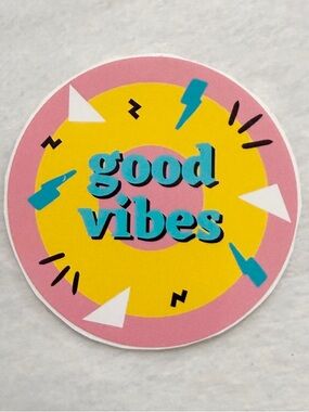 “Good Vibes” Sticker